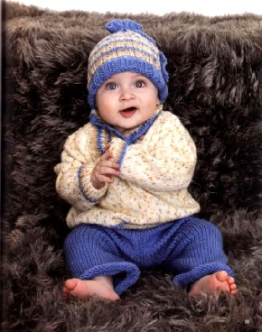 Örgü Kazak, Pantolon, Bere